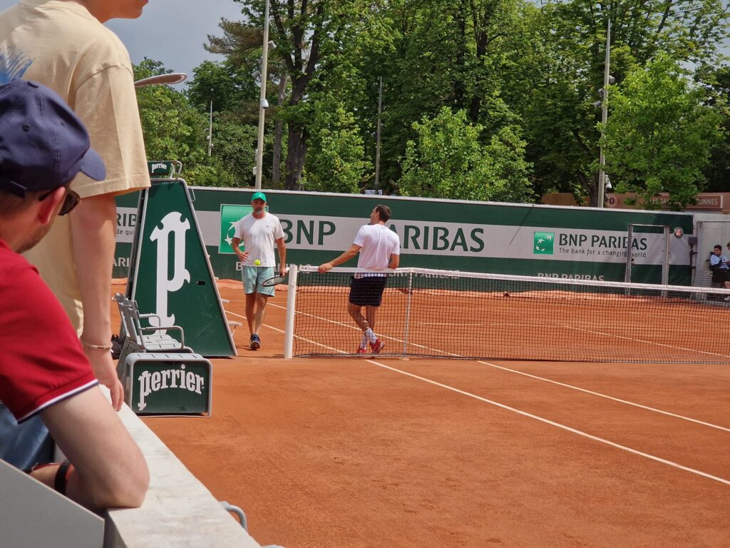 novak trening pred finale
rolan garos 2023