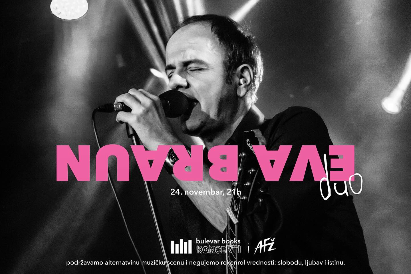 Eva Braun, koncert Foto: Facebook/bulevar books, knjižara koja svira