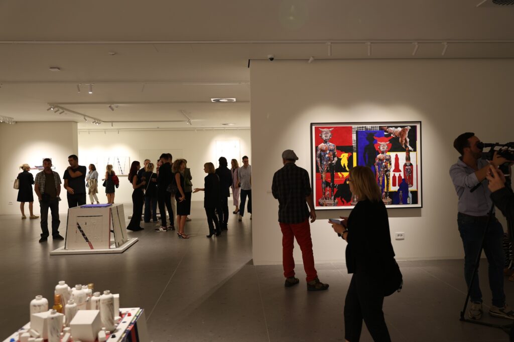 Otvaranje izložbe Remija Jugermana, 
Foto: Marijana Janković, dozvoljeno za objavljivanje.