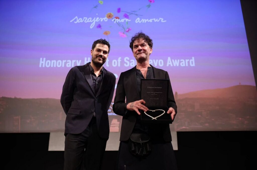 Mark Cousins
Sarajevo film festivla, filmski festival u Sarajevu . Link sa fotografijama prosledila Jelena Koprivica