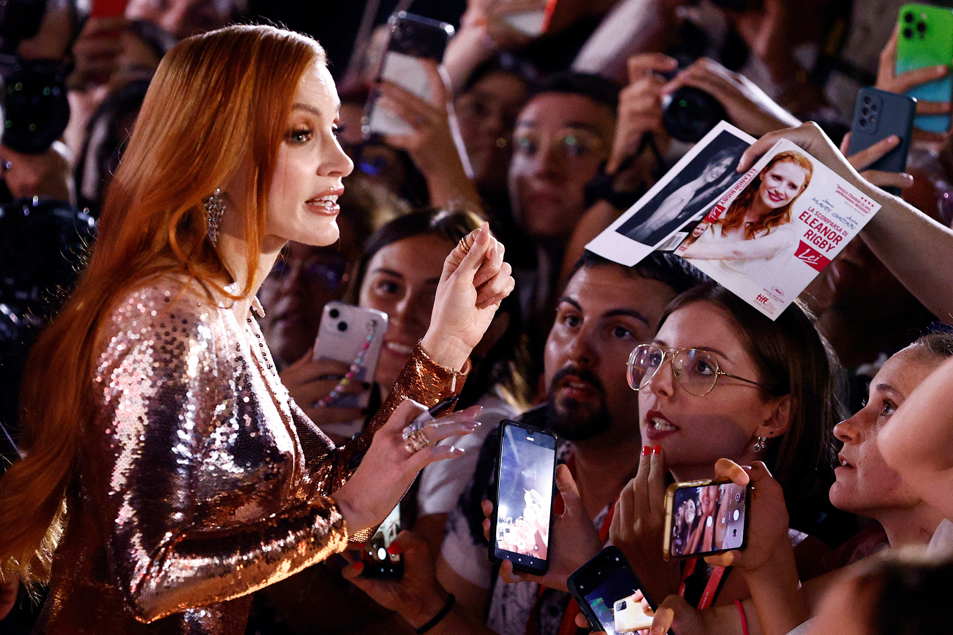 The 80th Venice Film Festival - Premiere for the film "Memory" in competition