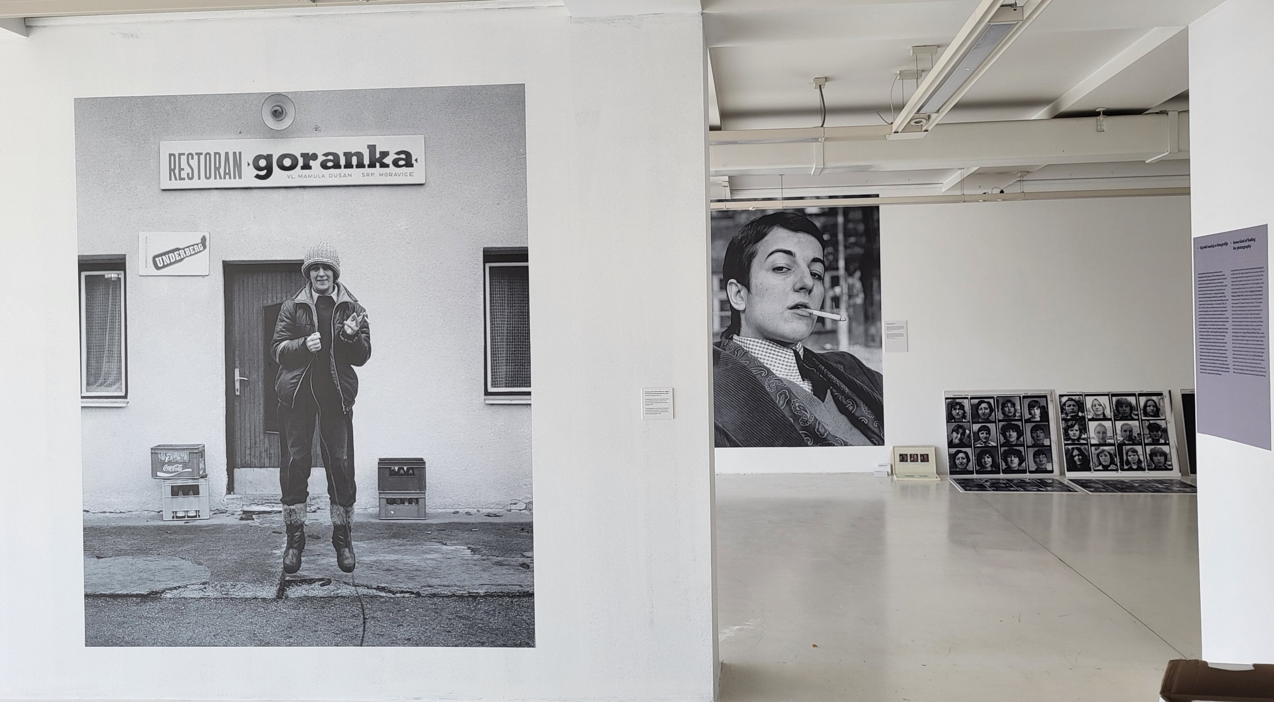 4. Deo rada na postavci, Galerija Dado Djuric, Cetinje, foto Goranka Matić