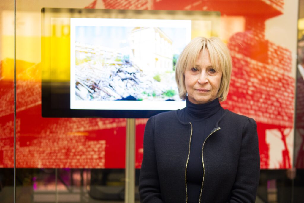 Sanja Ivekovic
Artes Mundi Prize winner announced, Cardiff, Wales - 22 Jan 2015,Image: 235584566, License: Rights-managed, Restrictions: , Model Release: no, Credit line: Polly Thomas / Shutterstock Editorial / Profimedia