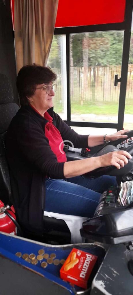 Ljiljana Pavlovic vozi autobus u Čačku