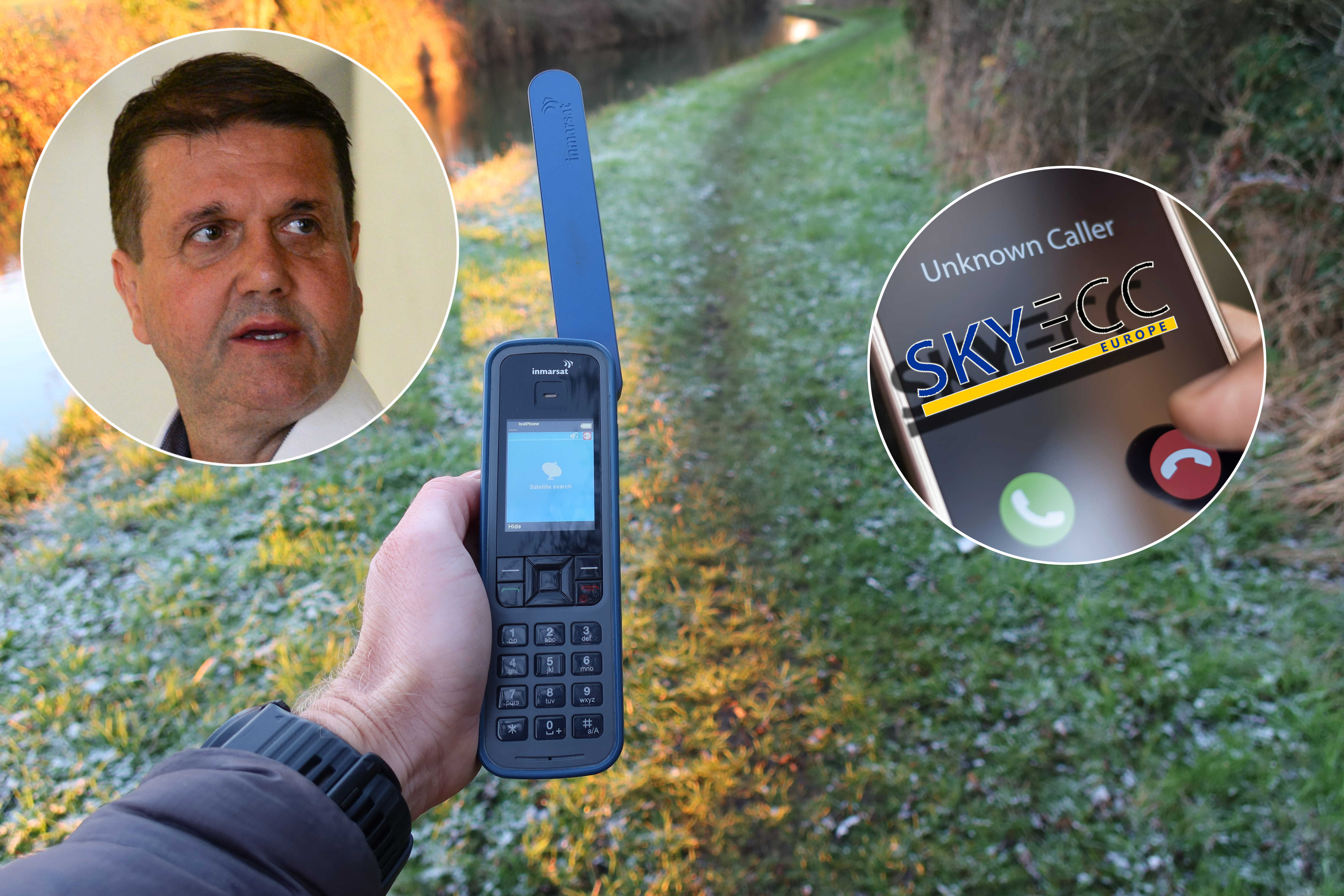 Darko Šarić, satelitski telefon, skaj aplikacija, kombo Foto: Shutterstock/4 season backpacking/skyecceurope.com/TANJUG /JADRANKA ILIC