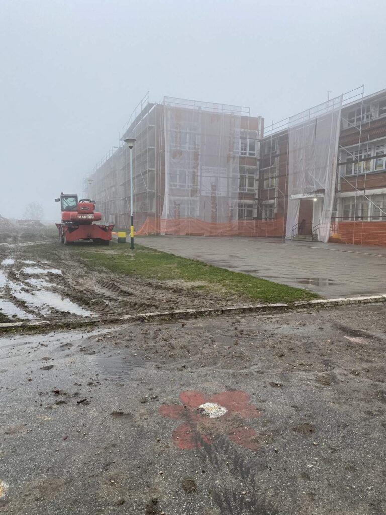 Osnovna škola Duško Radović, Srmčica, radovi Foto: Nova.rs