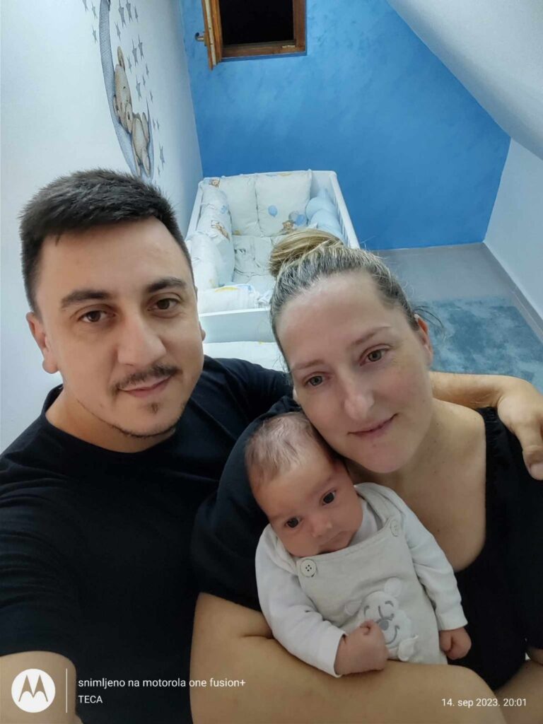 Aleksandra i Miloš Ivković, Borba za potomstvo
Foto: Privatna arhiva, ne treba blur bebe