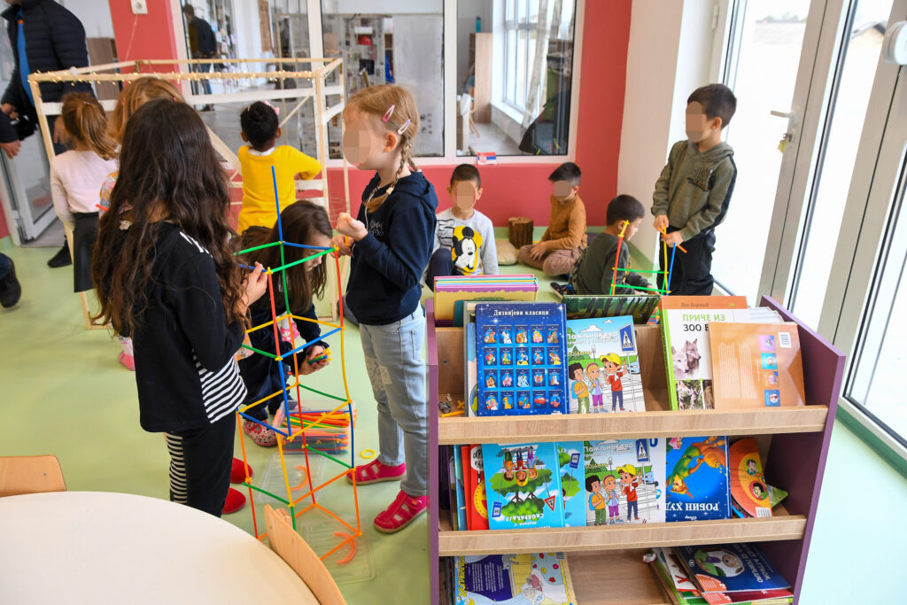 Novi Sad 06.11.2022 zabaviste vrtic deca predskolska ustanova foto Nenad Mihajlovic