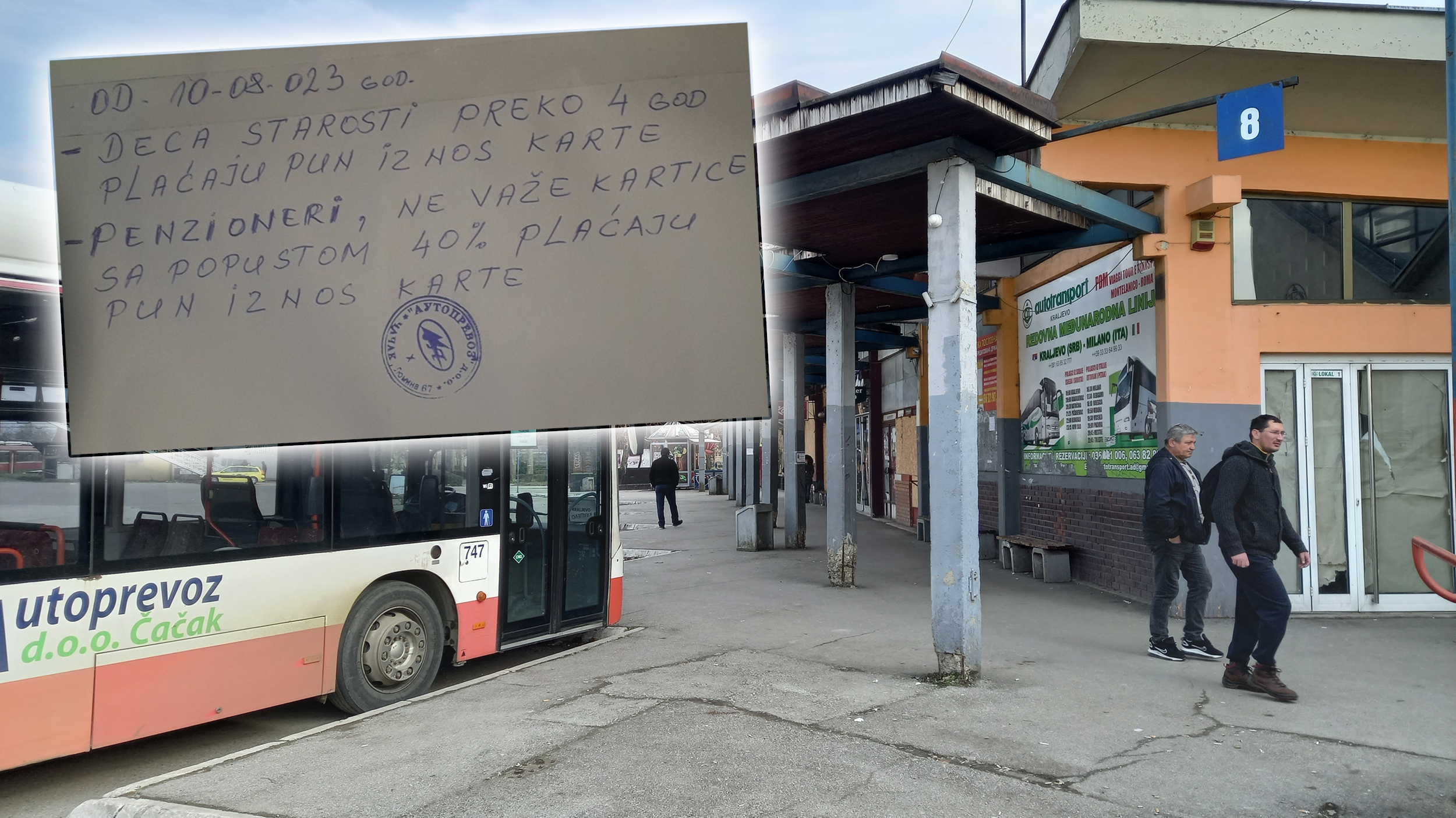 Autobuska stanica u Kraljevu