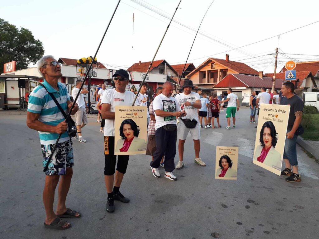 za protest zbog dalekovoda