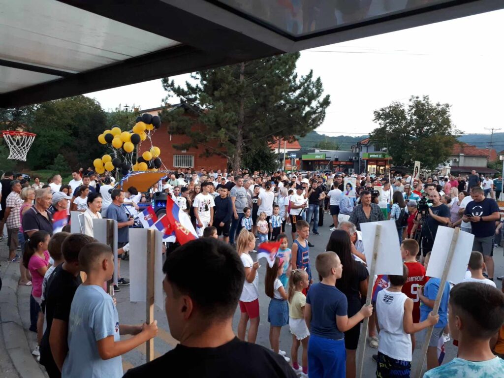 za protest zbog dalekovoda