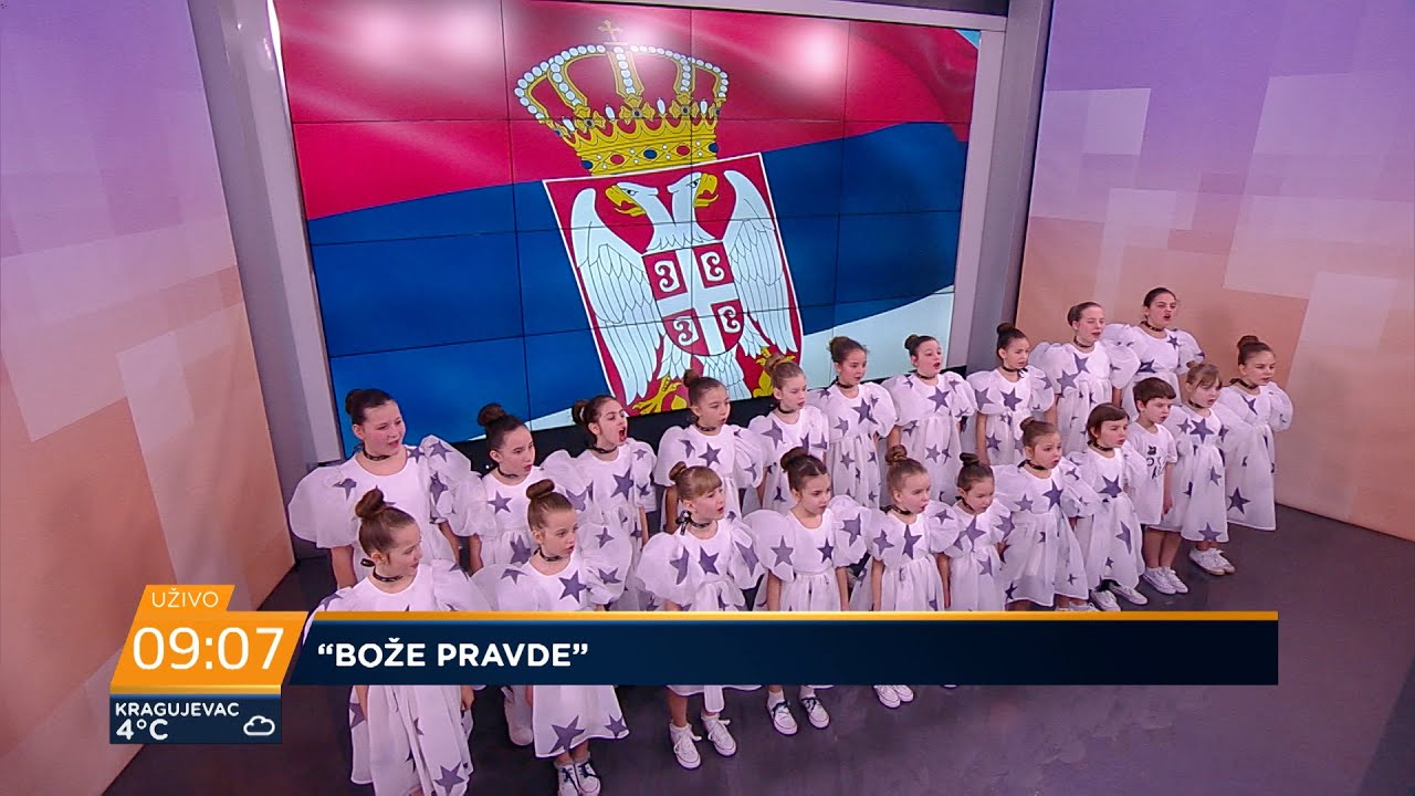 Hor Vokal Kids - Najviše volimo da pevamo srpsku himnu