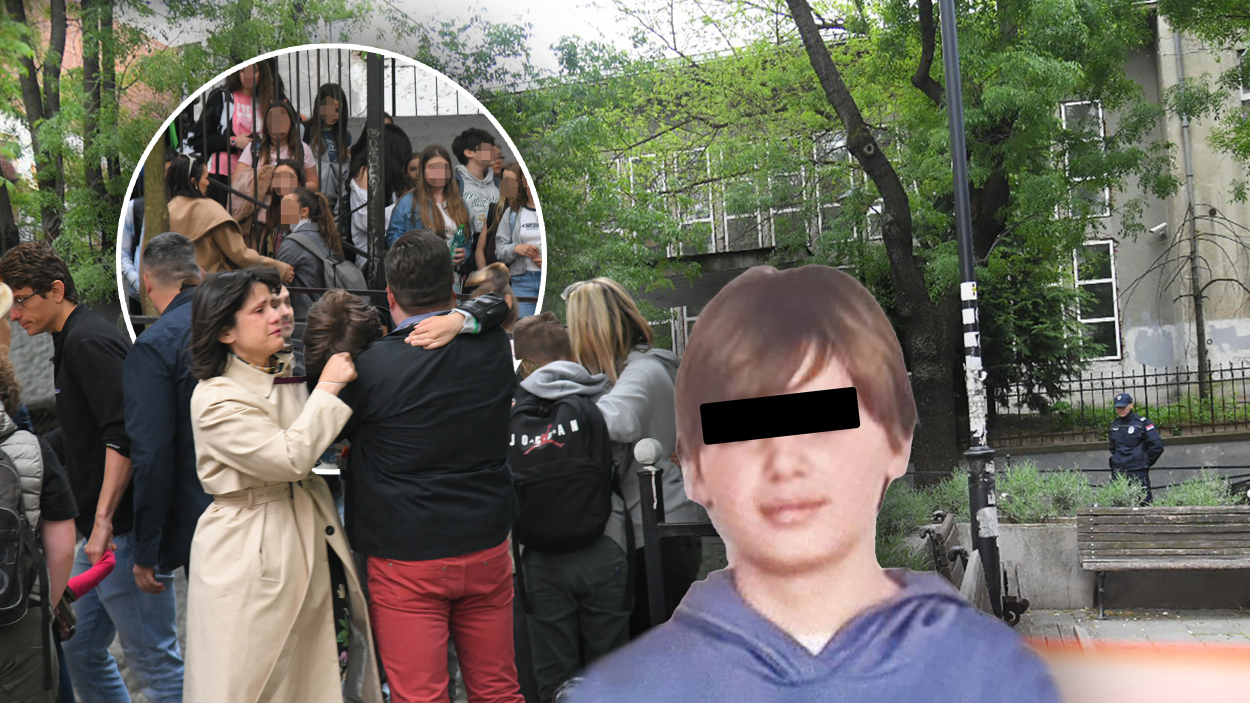 Šta se to desilo Kosti, uzornom đaku i odlikašu, Pucnjava, Škola Ribnikar, Kosta,