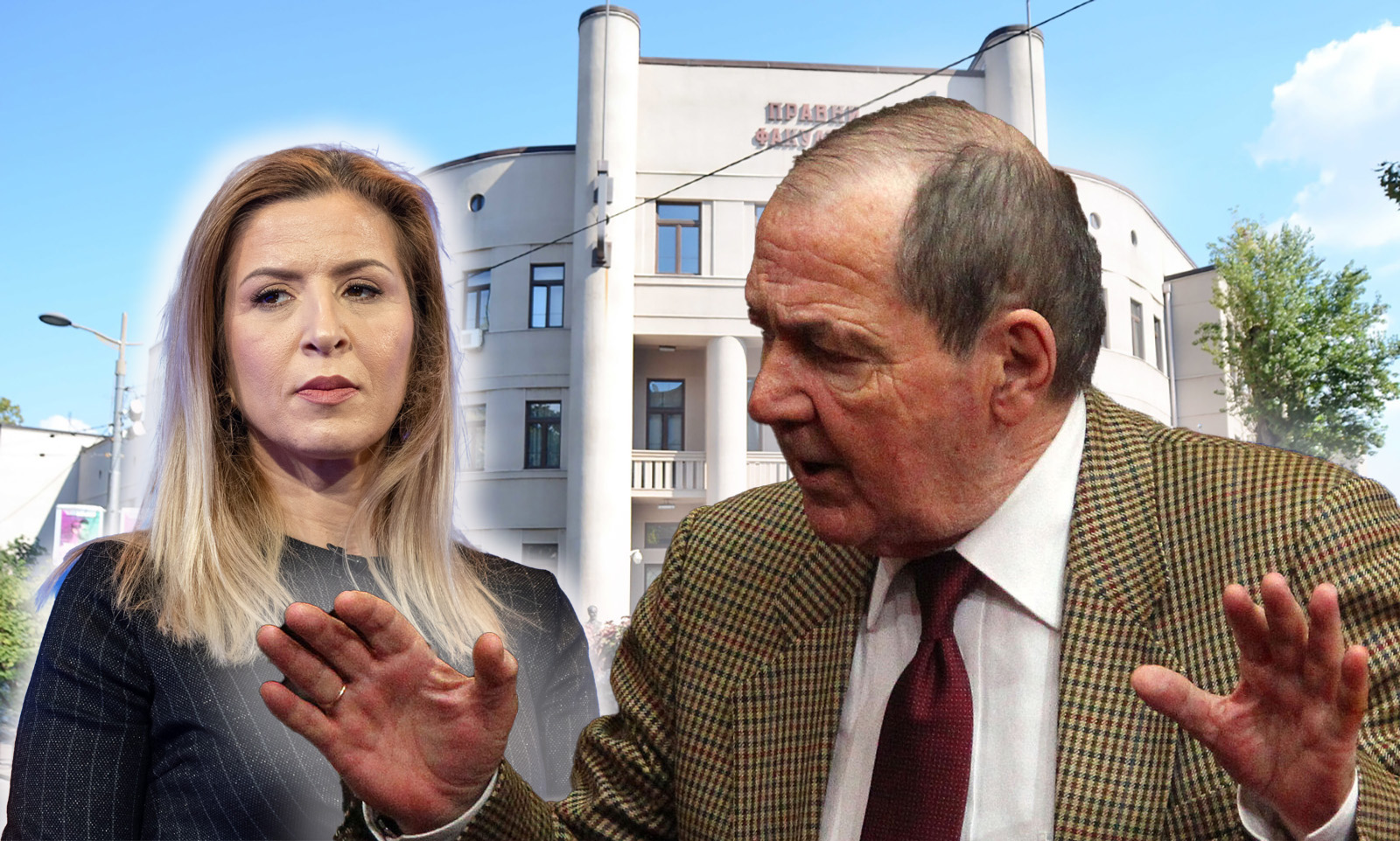 Sveta Vujačić, tužiteljka Bojana SAvović, pravni fakultet