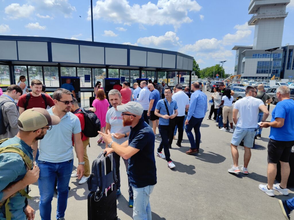 Beograd 27.06.2023. Beogradski aerodrom Nikola Tesla Foto: Vesna Lalić/Nova.rs guzva