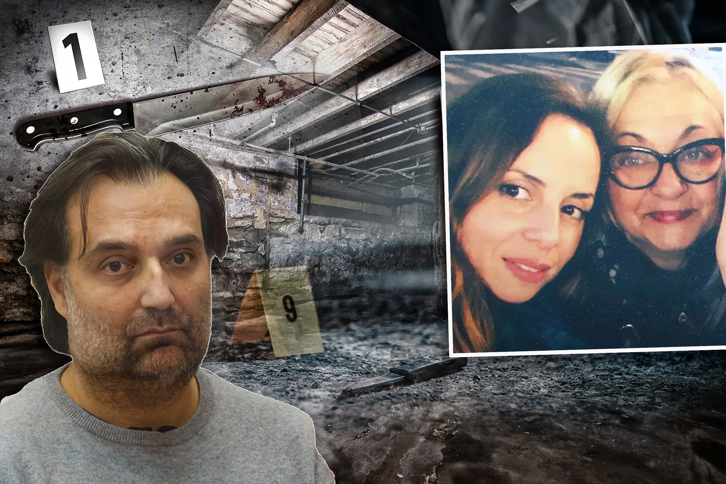 Ana Vols Interior of old grungy warehouse basement.
Brajan Volš Foto: EPA-EFE/CRAIG WALKER 
Brian Walshe
Ana Walshe