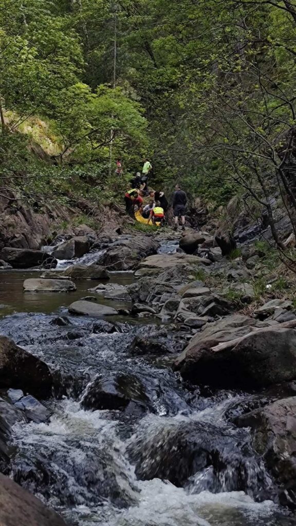 Gorska služba spasavanja, spasavanje, spašavanje, šuma, pomoć Foto: GSS