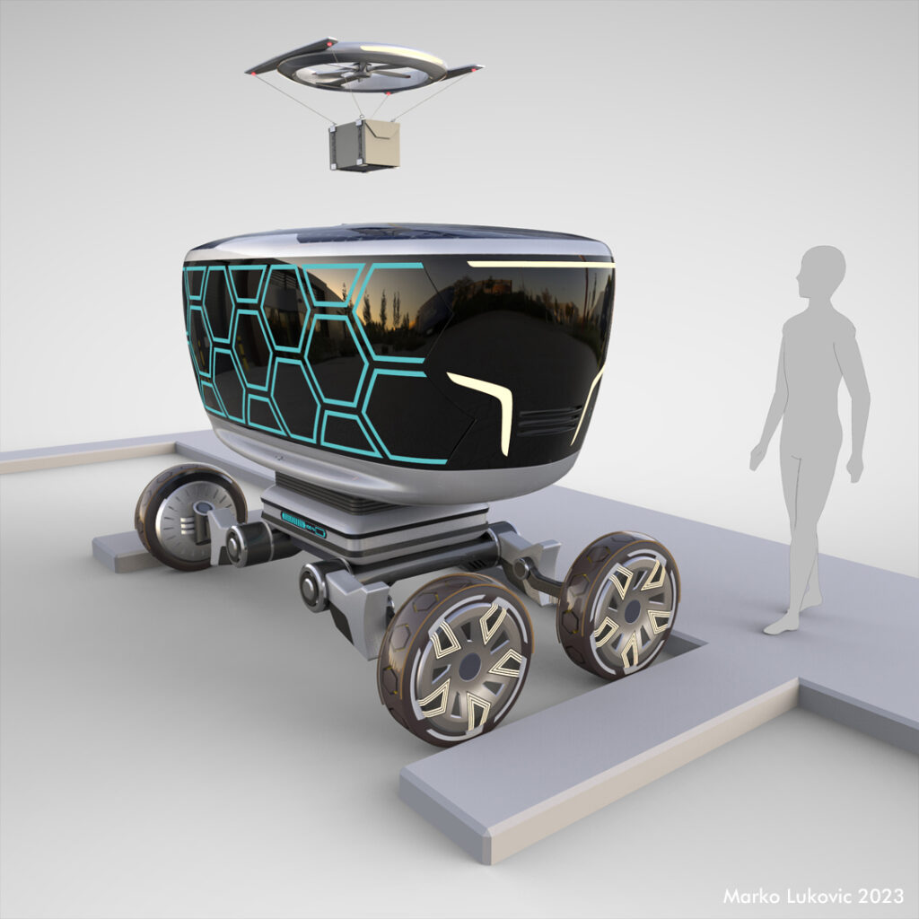 auto, dizajn, industrijski dizajn, Marko Luković, nagrada za dizajn, Buzzy Bot, autonomno vozilo, samovozeći auto,