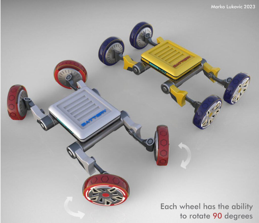 auto, dizajn, industrijski dizajn, Marko Luković, nagrada za dizajn, Buzzy Bot, autonomno vozilo, samovozeći auto,