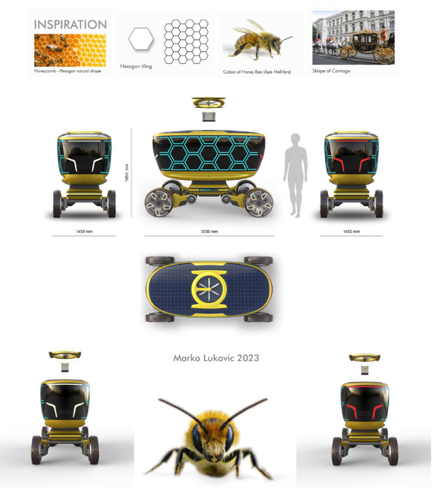 auto, dizajn, industrijski dizajn, Marko Luković, nagrada za dizajn, Buzzy Bot, autonomno vozilo, samovozeći auto,