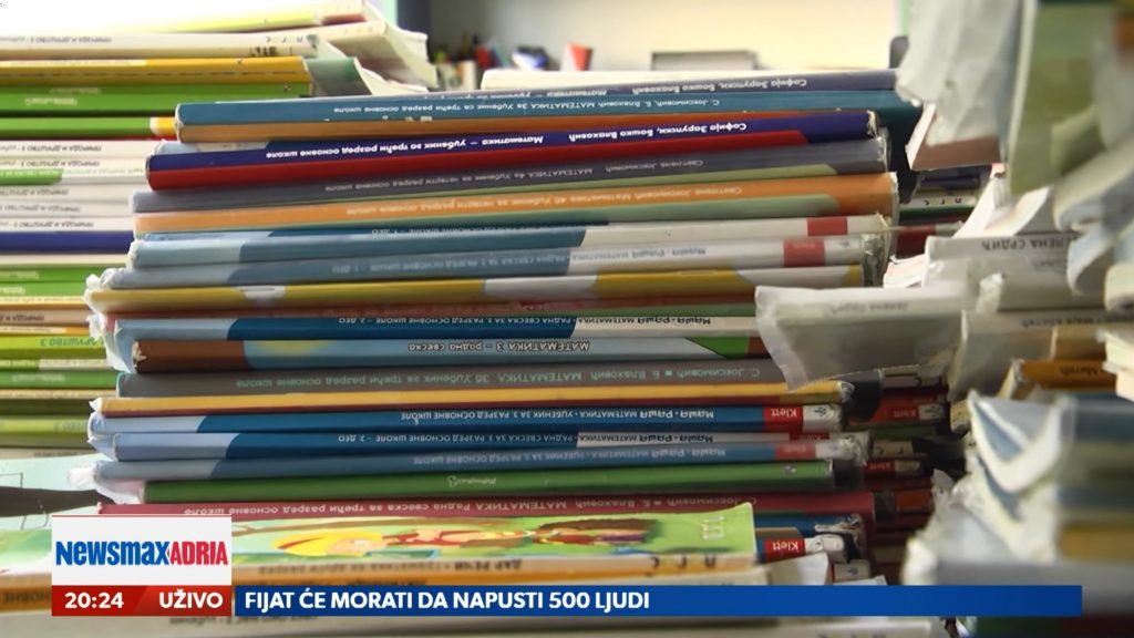 UDŽBENICI. Zašto grad Beograd plaća udžbenike samo za najmlađe osnovce i ko bira izdavače, prilog, emisija Pregled dana Foto: Newsmax Adria
