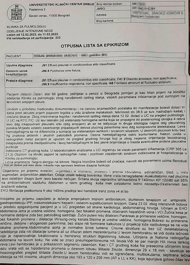 tag: Klinika za pulmologiju