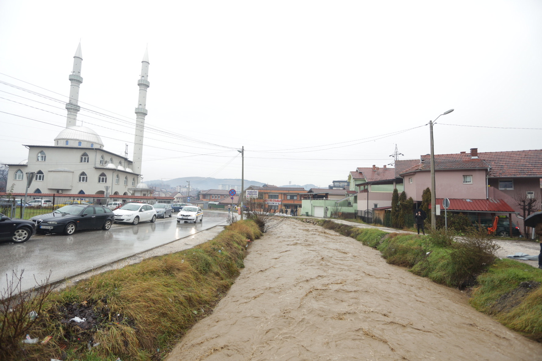 19.01.2023. Trnavica, Novi Pazar, Poplave
Foto: Irfan Ličina/Nova.rs