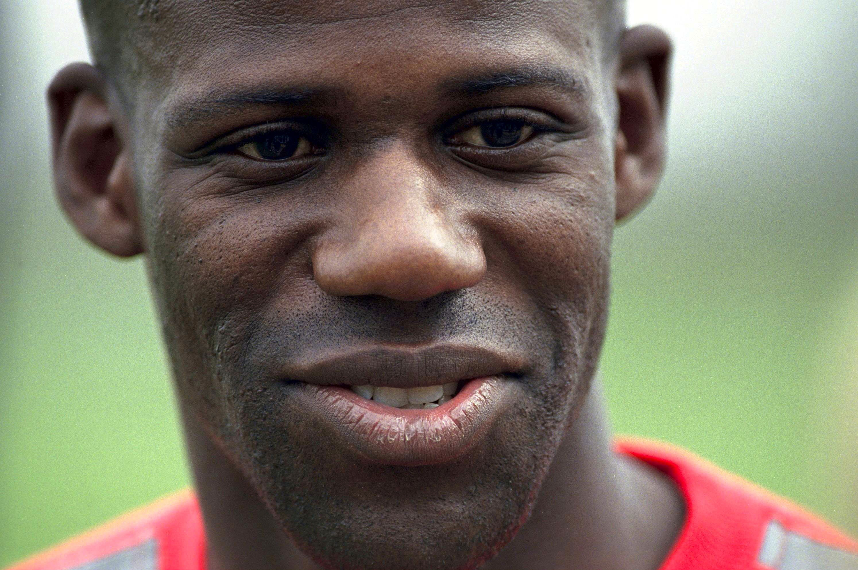 FILE PHOTO: Football - Charlton Athletic Training - 21/3/02  Chris Bart Williams - Charlton Athletic  Action Images via Reuters/Paul Gilham/File Photo