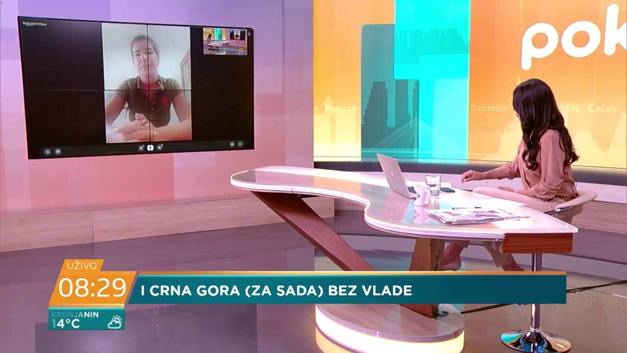 Jelena Ćorluka_ Novi izbori su jedino rešenje za Crnu Goru