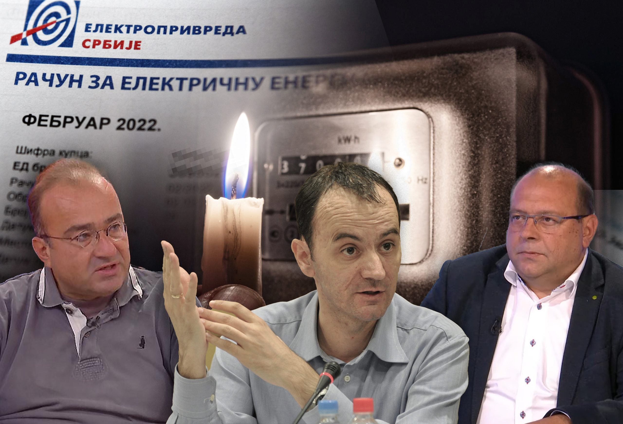 struja, restrikcije,  Miloš Zdravković, energetski stručnjak, Željko Marković (isto stručnjak) i Bogdan Petrović kombo