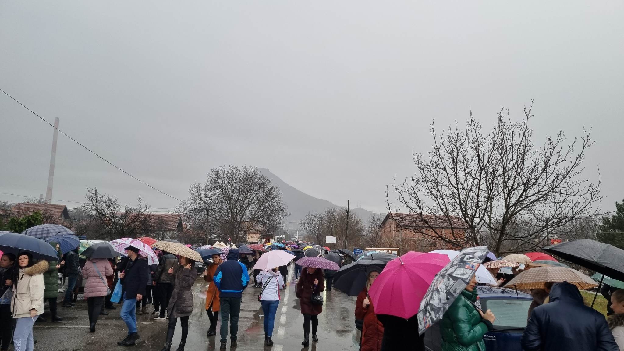 Kosovo, Sever Kosova barikade, selo Rudare