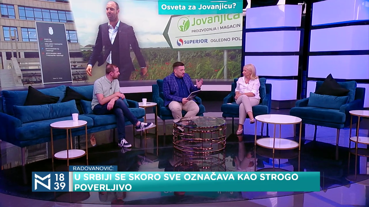 Čemu saslušanje policajca Slobodana MIlenkovića_ gosti Slavica Radovanović i Stevan Dojčinović