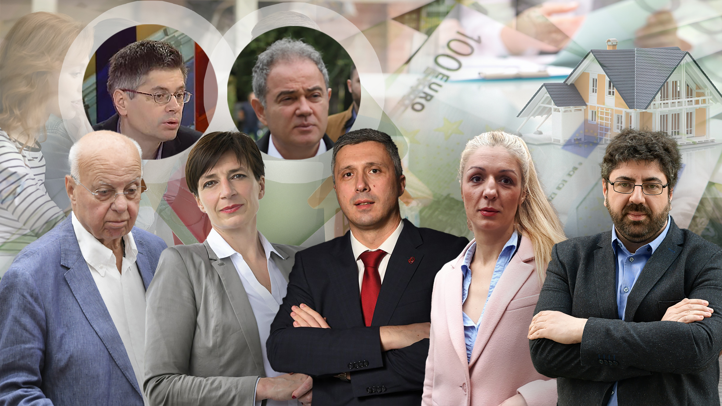 Radomir Lazović, Boško Obradović, Aleksandar Čotrić, Jelena Milošević SSP, Toma Fila, Dragana Rakić i Zoran Lutovac , krediti  politicari KOMBO