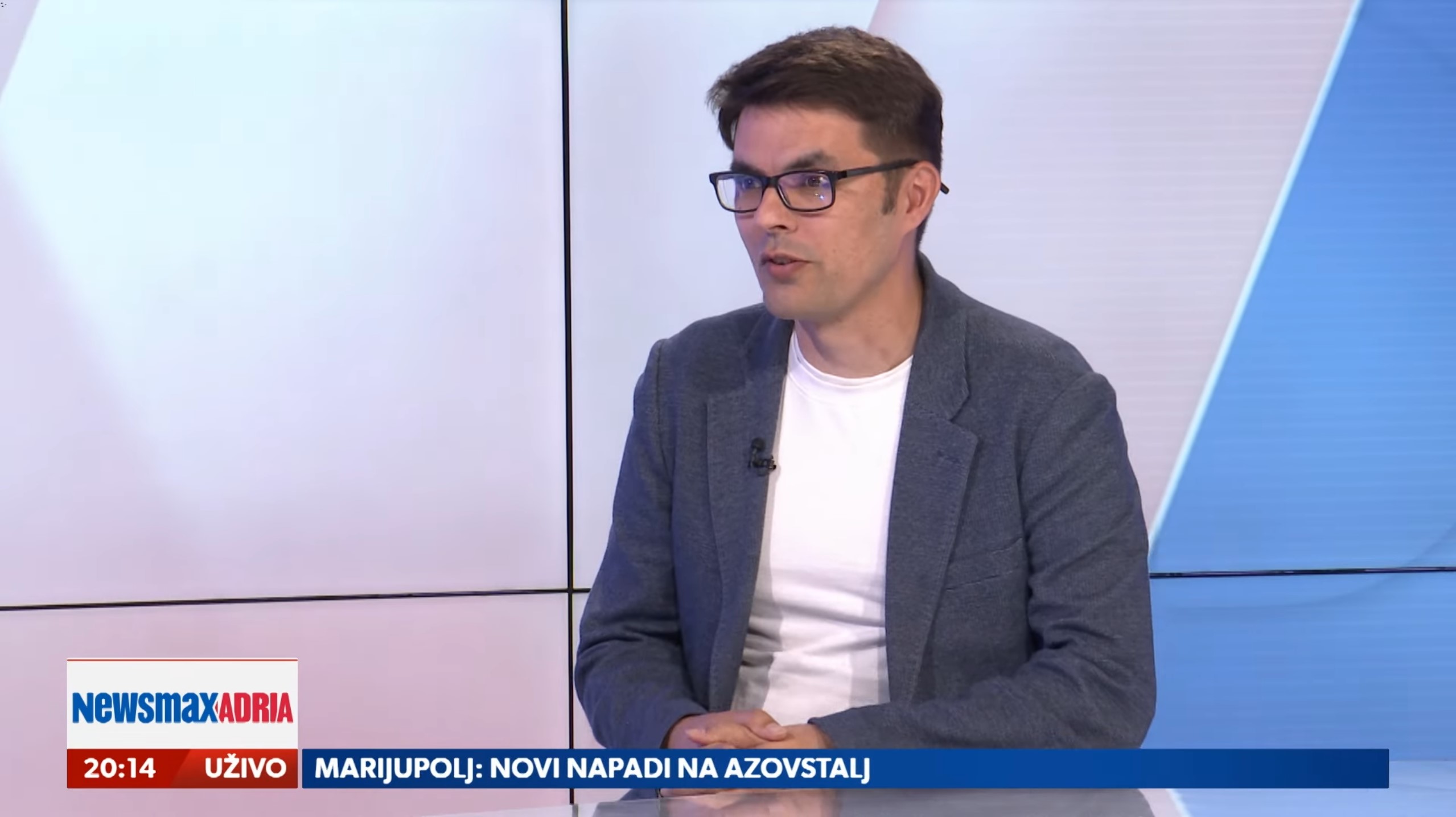 Slobodan Bubnjević, gost, emisija Pregled dana Foto: Newsmax Adria