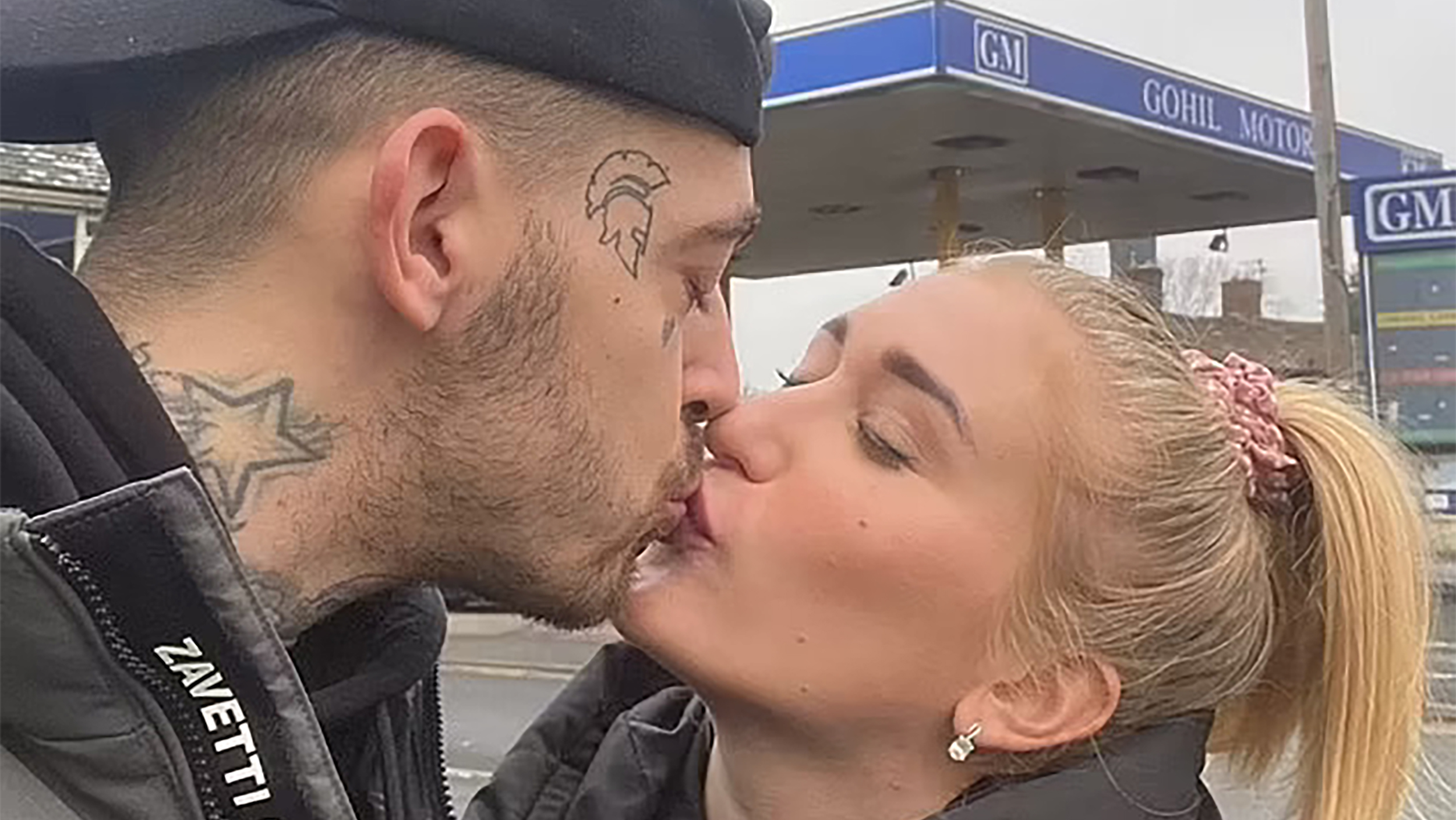 Tony Garnett (left), 30, insisted that he had forgiven Sofiia Karkadym (right),