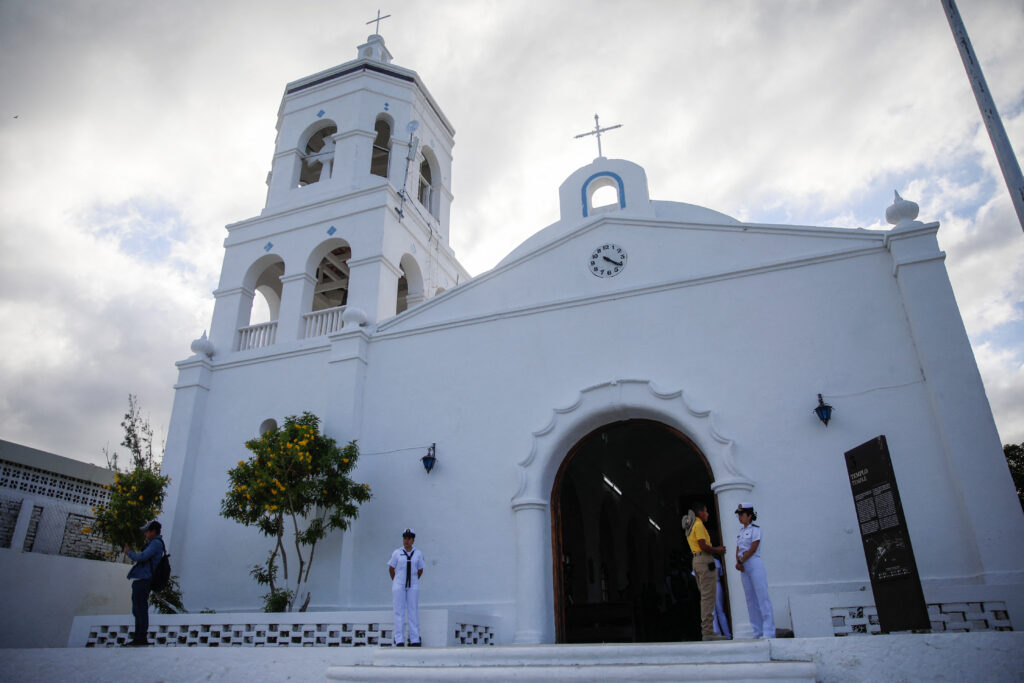 The Guadalupe capilla is pictured during a media tour at the Islas Marias Tourist Center on the Maria Madre Island, Nayarit state, Mexico December 16, 2022. REUTERS/Raquel Cunha