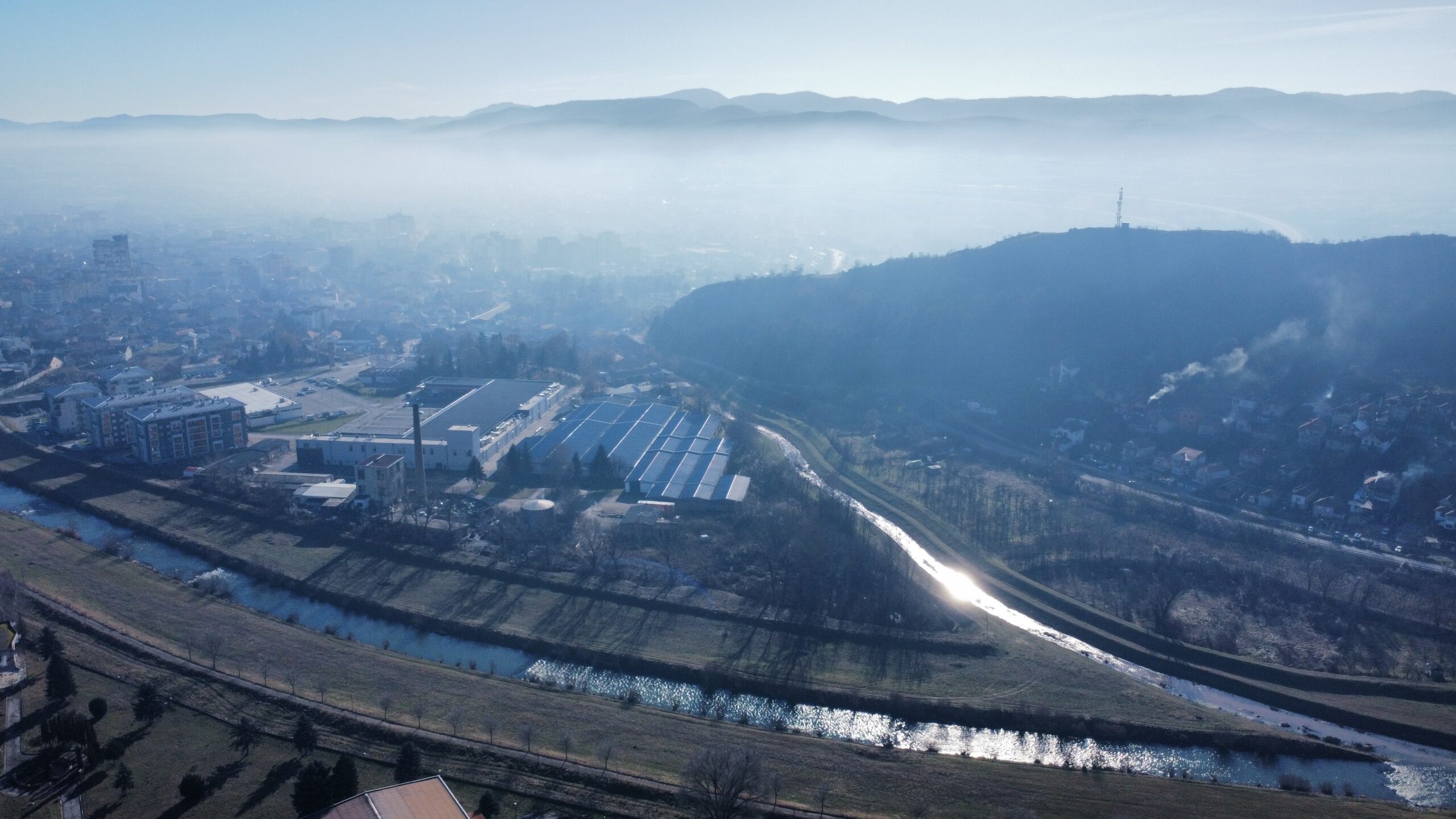 Pirot posle izlivanja amonijaka, dron, amonijak, dozvolu za koriscenje fotografija na portalu nova.rs dobile kolege sa N1
