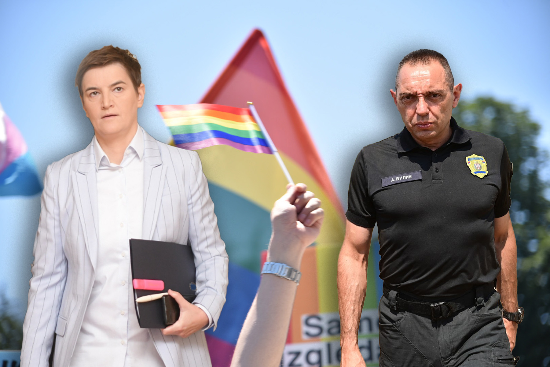 Beograd 29.06.2019. Parada ponosa, Prajd, gej parada, LGBT, povorka, setnja, ilustracija, NOIZZ RAS Foto Nemanja Jovanovic