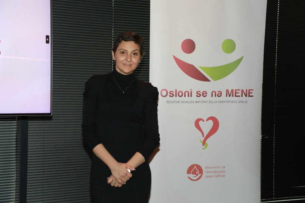 Snežana Antunović Institut za transfuziju krvi Srbije, Osloni se na mene
Foto: Boško Karanović
