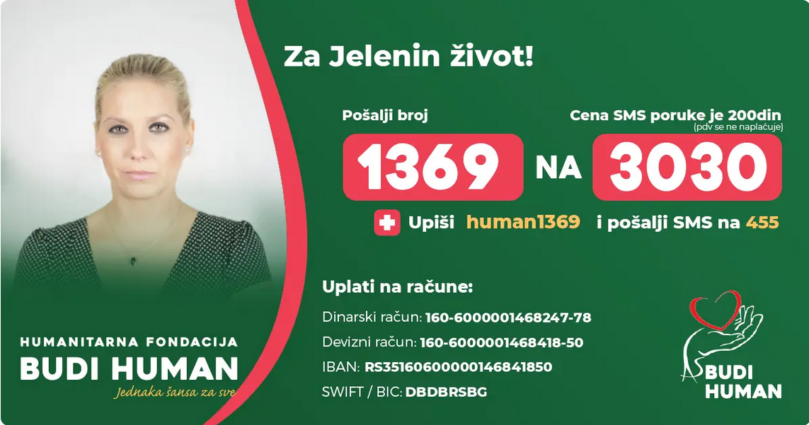Screenshot 2022-11-03 at 16-48-13 Jelena Bogdanović (1369) - Humanitarna fondacija Budi human - Aleksandar Šapić