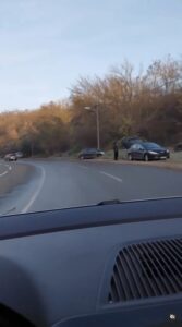 Lančani udes, Rakovački put ispod Manastira u Rakovici