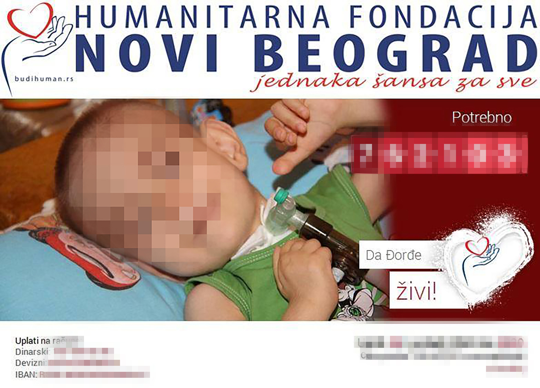 djordje Sakupljaju novac za dete koje je preminulo, ispovest majke Snežana Bajić