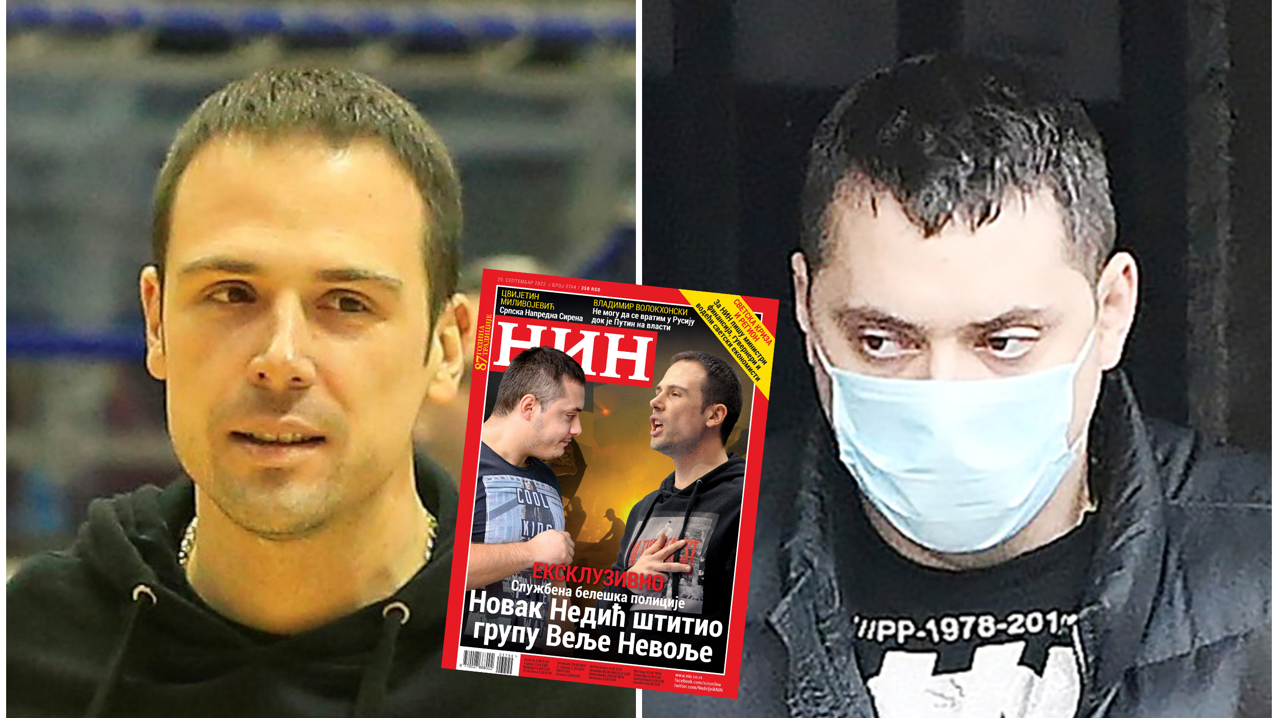 Novak Nedić i Belivuk   Foto:starsportphoto; nova.rs, Novak Nedić i Belivuk   Foto:starsportphoto; nova.rs
Foto:Promo/NIN