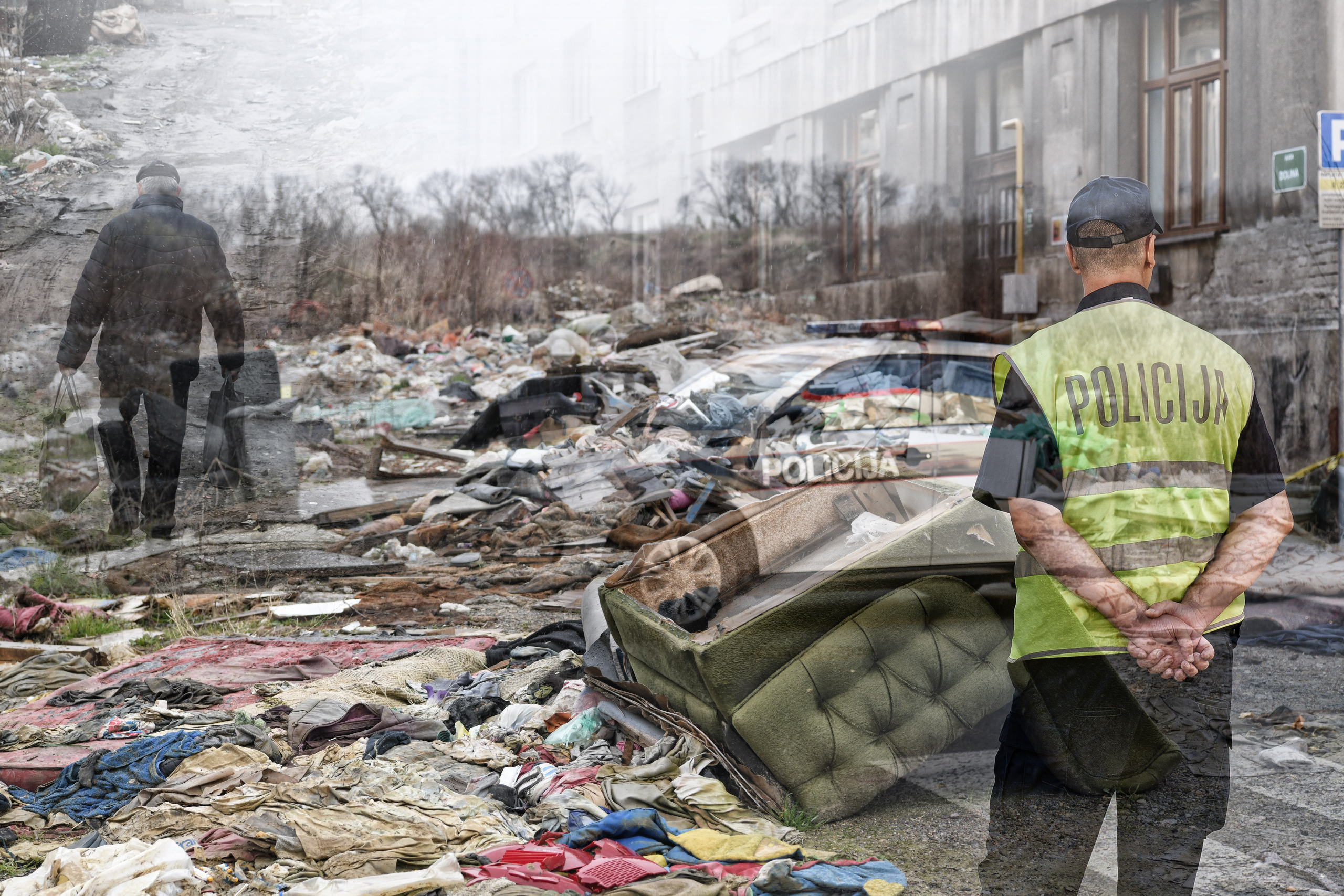 lukavac  Stravična scena kod Lukavca: Meštani našli beživotno telo novorođenčeta na deponiji