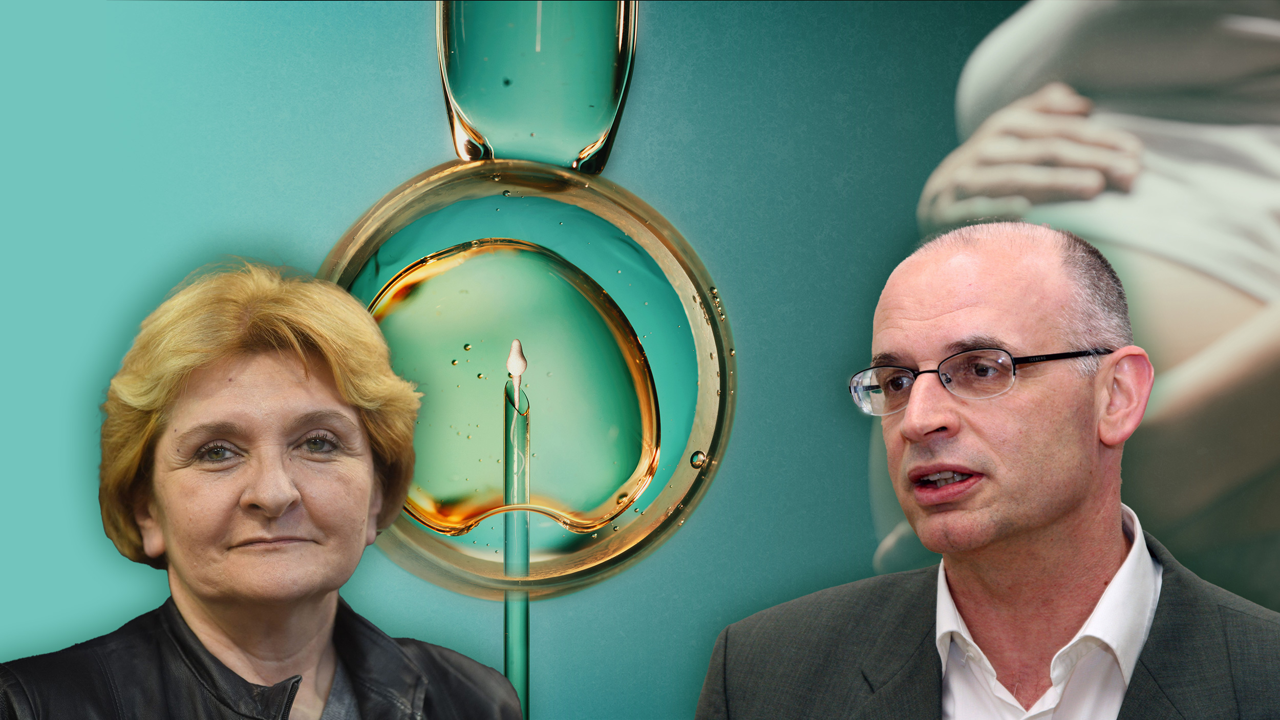 Danica Grujičić, Miodrag Stojković, vantelesna oplodnja