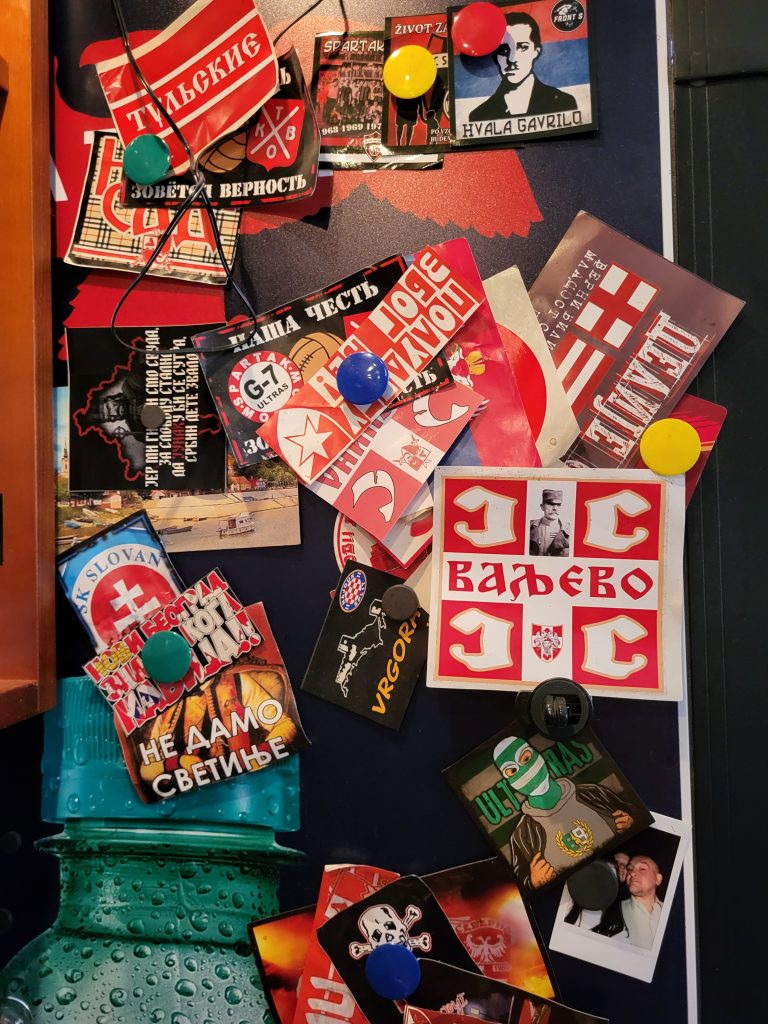 Prag Česka 07. septembar 2022. Kafana Delije u Pragu Foto:Nebojša Todorovic