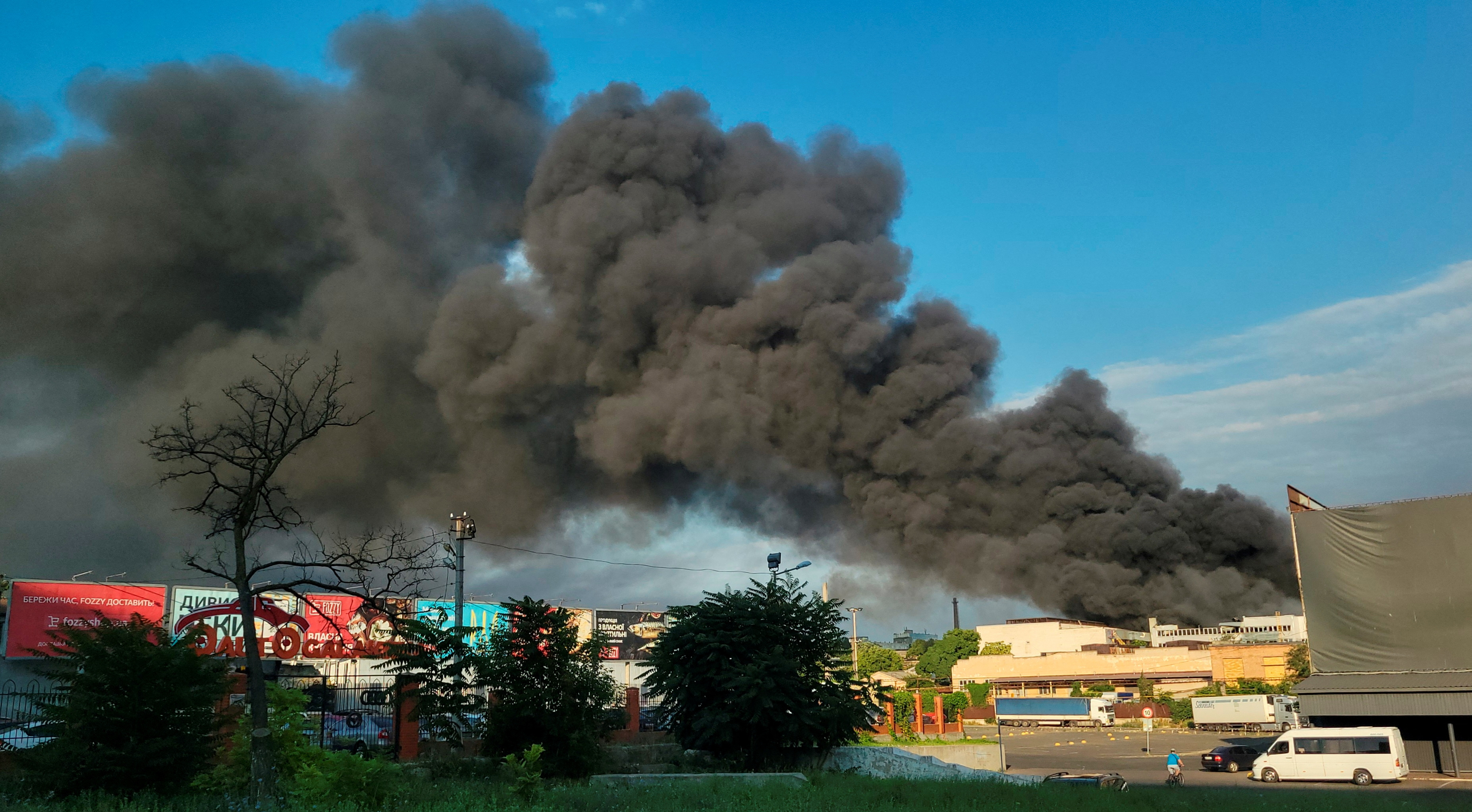 Russia's attack on Ukraine continues, in Odesa