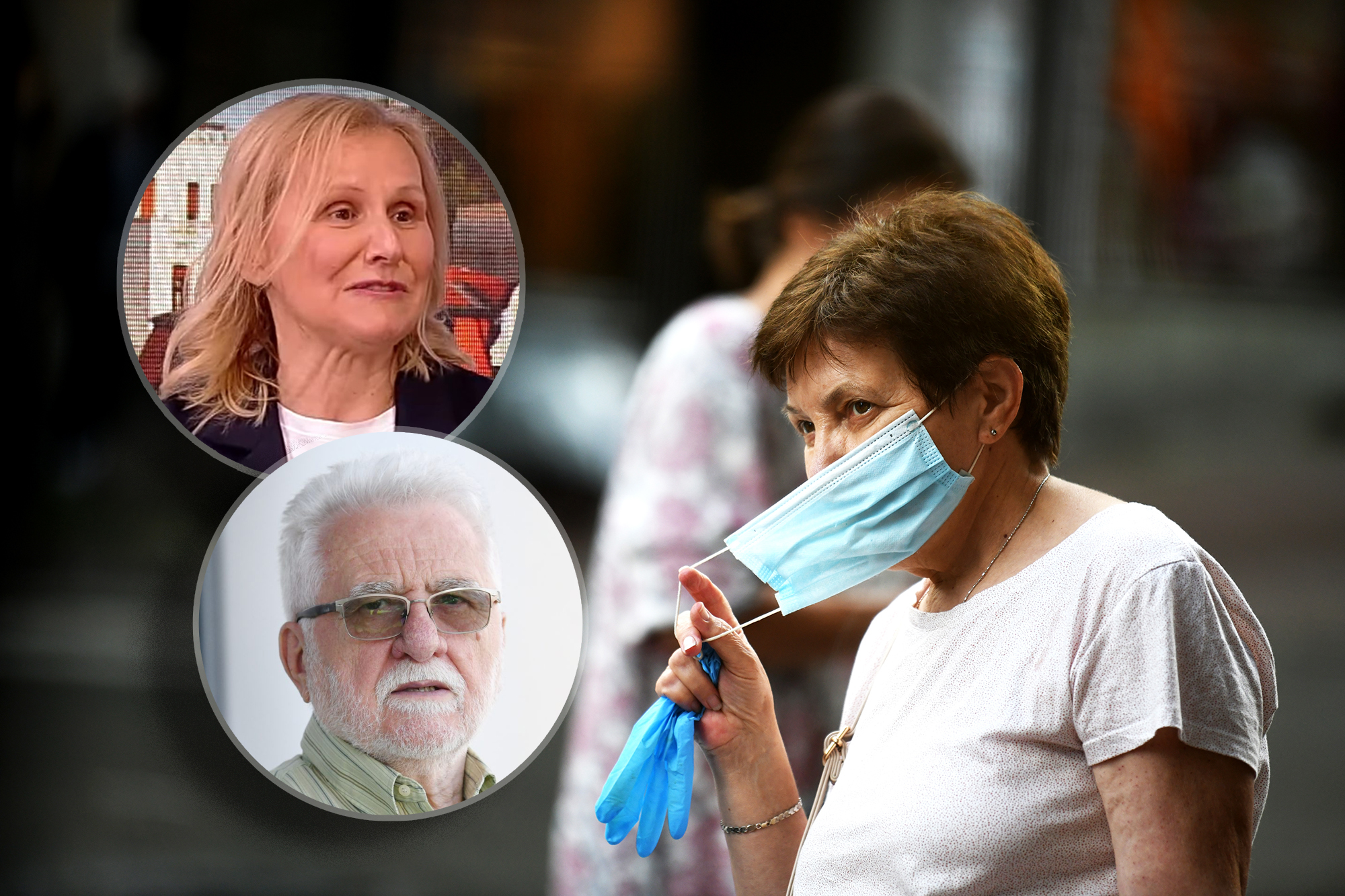 dr Tanja Jovanović (virusolog) i Dr Zoran Radovanović
BEOGRAD 19.08.2020 Beograd, korona, maske foto:Vesna Lalić/Nova.rs
Foto: Vesna Lalić/Nova.rs
Dr Tanja Jovanović, virusolog, emisija, jutarnji program Probudi se Foto: NOVA S