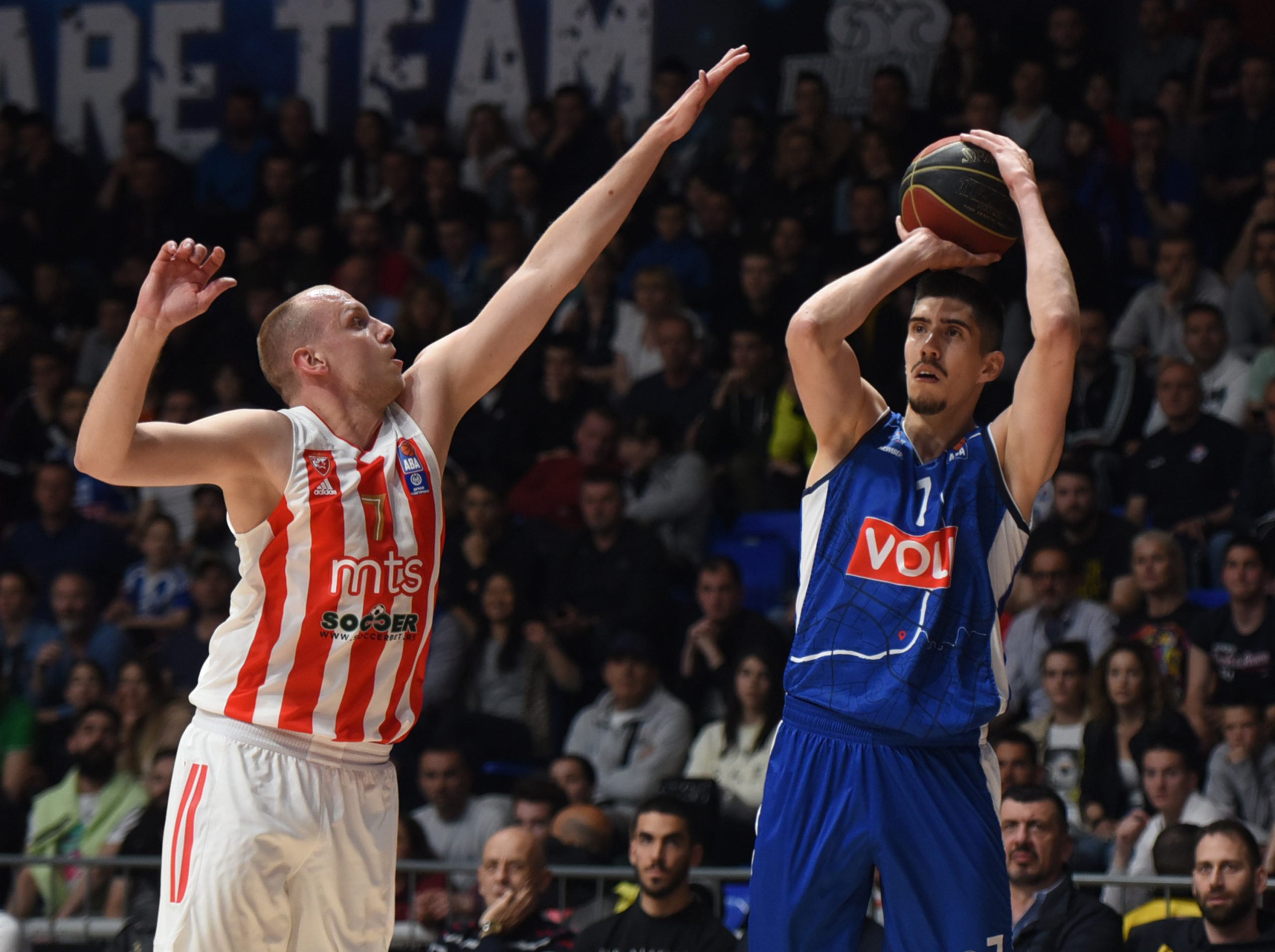 Crvena Zvezda, Budućnost, košarka, utakmica Foto: Budućnost VOLI/Aba Liga/aba-liga.com