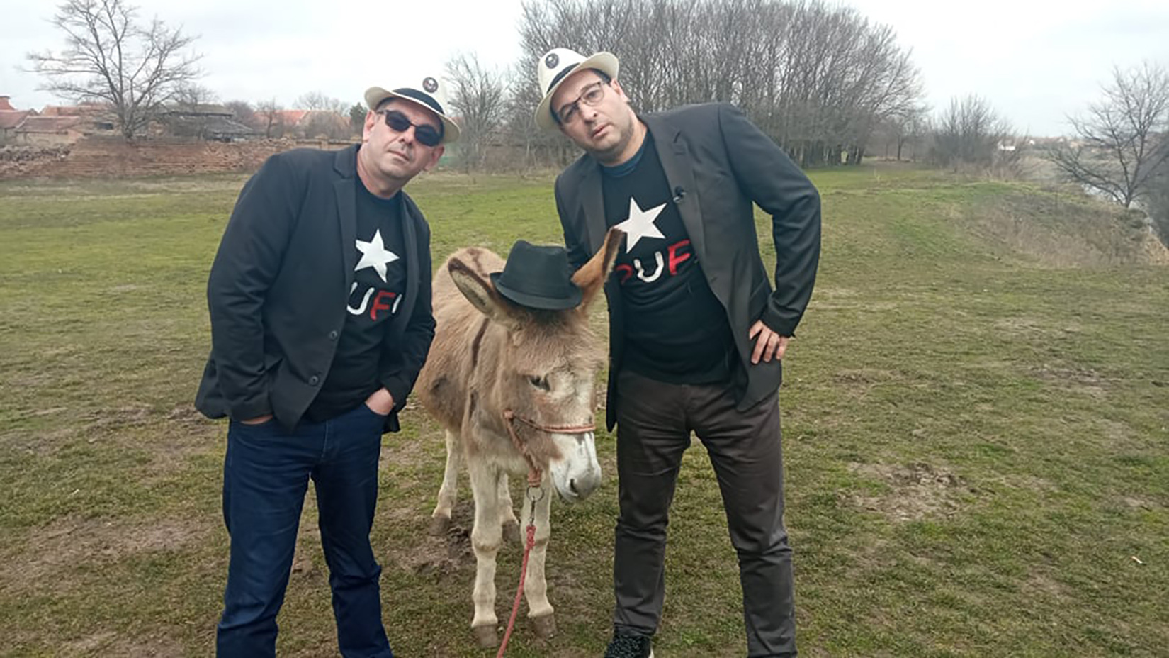 Miljan Čičić, Milan Pernat, magarac Mile, PUF, Pokret ujedinjenih fantoma Foto: PUF